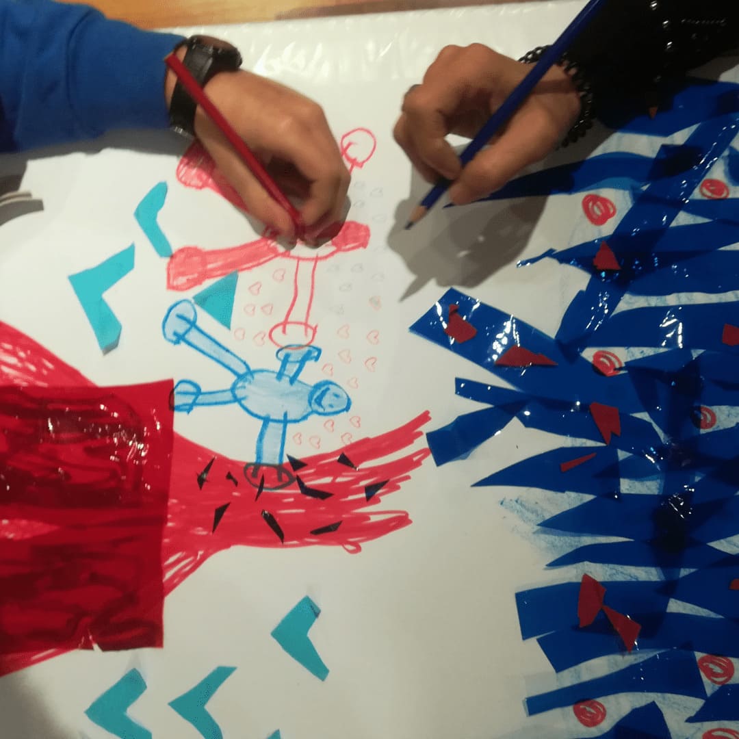 Taller grupal de expresión artística para personas con diversidad funcional